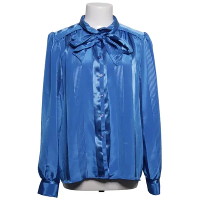 Blouse lavallière (Bleu) de Canda Polyester