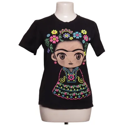 T-shirt (Noir, Multicolore) de Basic Cotton Coton