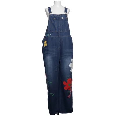 Tuinbroek (Blauw, Meerkleurig) Katoen, Polyester