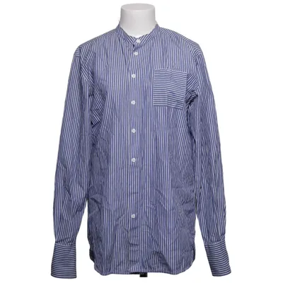 Shirt (Blauw, Wit) van Rika by Ulrika Lundgren Katoen