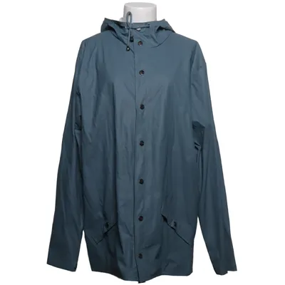 Regnfrakke (Blå) fra Rains Polyester, Polyurethan