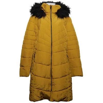 Manteau d'hiver (Jaune) de Adler Acrylique, Polyamide, Polyester