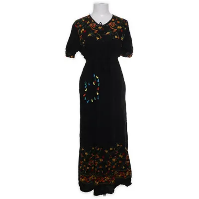 Robe longue (Noir, Multicolore) de Orchid