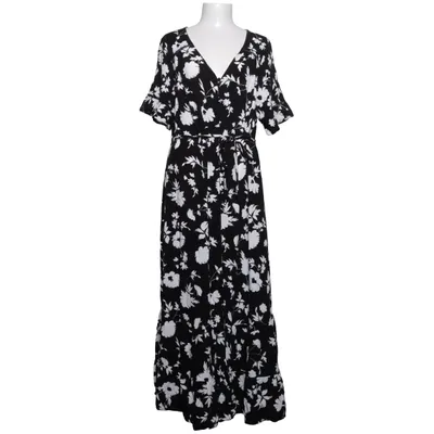 Kjole (Sort, Hvid) fra Ms Mode Viscose