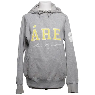 Capuchon sweater (Grijs, Geel) van Åre Katoen, Polyester