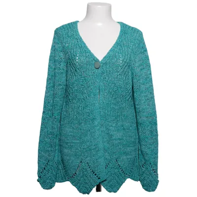 Cardigan (Blauw) van Passport Acryl, Polyamide