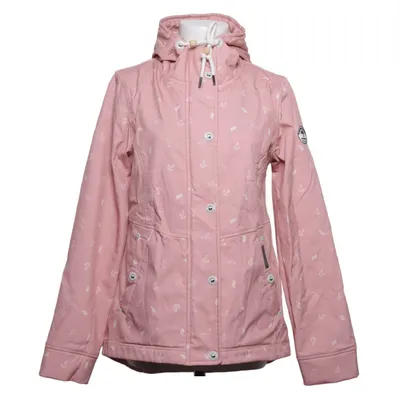 Regnjacka (Rosa) från Schmuddelwedda Elastan, Polyester, Polyuretan