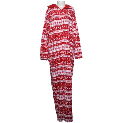 Heldragt (Rød, Hvid) fra Peacocks Polyester