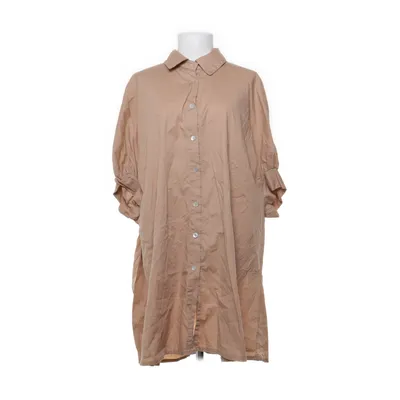 Shirt dress (Beige) from Zuiki