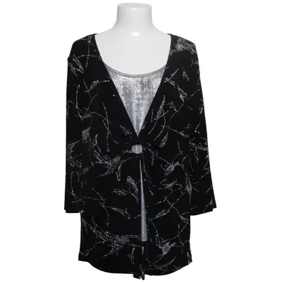 Top (Sort, Sølv) fra Tia Acetat, Elastan, Polyester