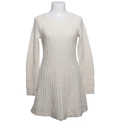 Kjole (Hvid) fra Hollister Akryl, Bomuld, Polyester