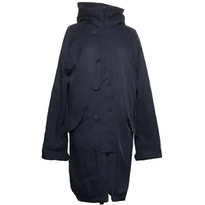 Parka (Blauw) van WHYRED Katoen, Polyamide, Polyester, Viscose, Wol