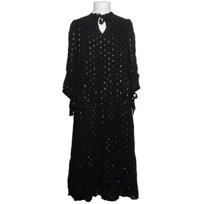 Långklänning (Svart, Silverfärgad) från M Wiesneck Metallfiber, Viskos