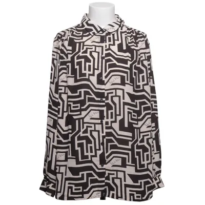 Skjorte (Sort, Hvid) fra Richard Allan x H&M Polyester
