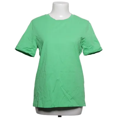 T-shirt (Groen) van Pieces Organisch katoen