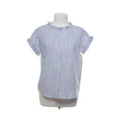 Topp (Blå, Vit) från Cyrillus Bomull, Polyester