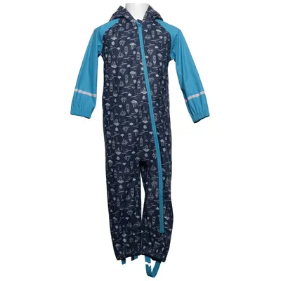 Overall (Blauw, Wit) van Lupilu Polyester, Polyurethaan