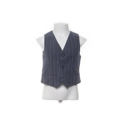 Suit vest (Blue, Multicolored) from H&M Cotton, Linen