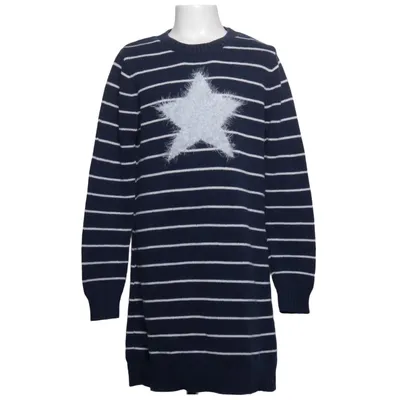 Klänning (Blå, Vit) från Yigga Akryl, Bomull, Polyester