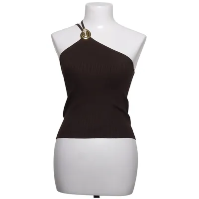 Halter neck top (Brown) from Amisu