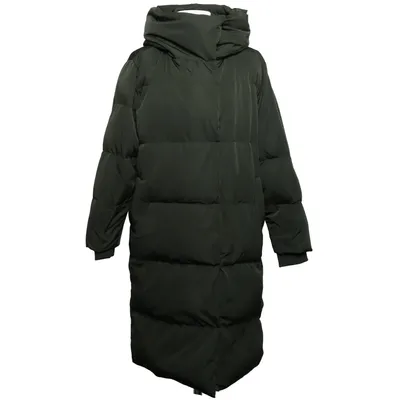 Wintermantel (Grün) von Object Recyceltes Polyester