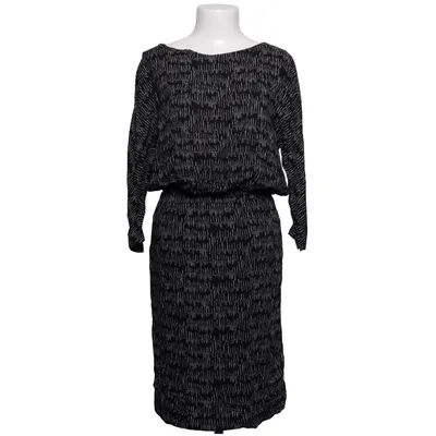 Dress (Black, White) from Friday Cotton