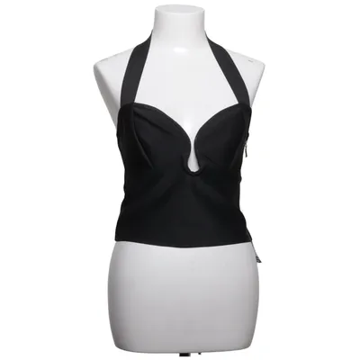 Crop top (Svart) från ASOS Design Elastan, Polyester