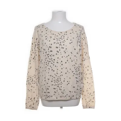 Sweater (Beige, Multicolored) from Lavand Acrylic, Nylon, Polyester, Viscose