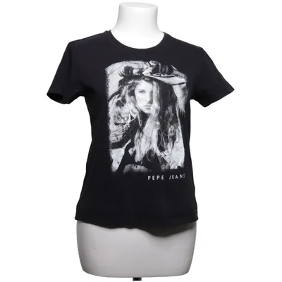T-shirt (Zwart) van Pepe Jeans Katoen