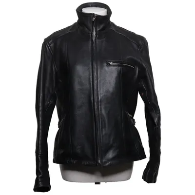 Läderjacka (Svart) från Flying Eagle