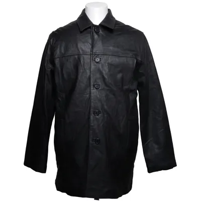 Leather jacket (Black) from Alvaro Leather, Polyester