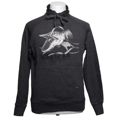 Hoodie (Gray) from Fladen Fishing Cotton, Polyester