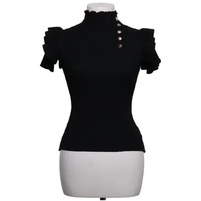 Haut (Noir) de Yu & Me Coton, Viscose