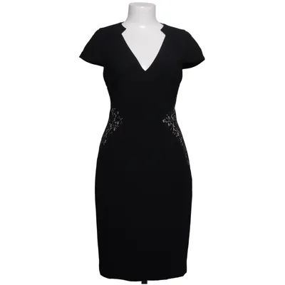 Jurk (Zwart, Beige) van Spotlight by Warehouse Acetaat, Katoen, Elastaan, Polyamide, Polyester