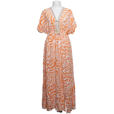 Kaftan (Orange, White) from Cosy House Viscose
