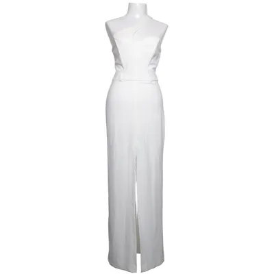 Maxi jurk (Wit) van Miss Selfridge Elastaan, Polyester