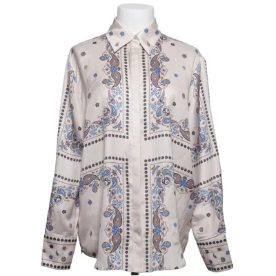 Bluse (Beige, Flerfarvet) fra By Malina Genanvendt polyester