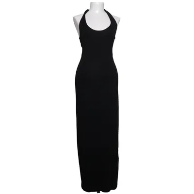 Robe longue (Noir) de Gina Tricot Élasthane, Modal