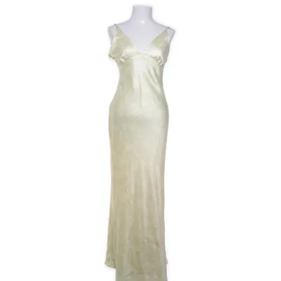 Robe longue (Jaune) de Peppermayo Élasthane, Polyester