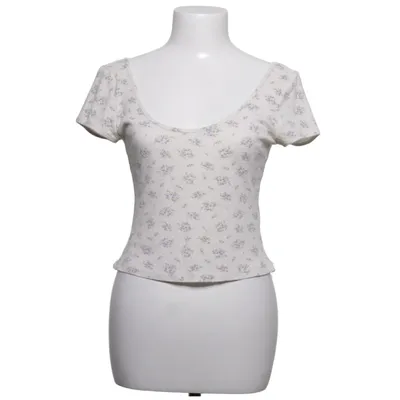Topp (Vit, Flerfärgad) från H&M Bomull, Polyester