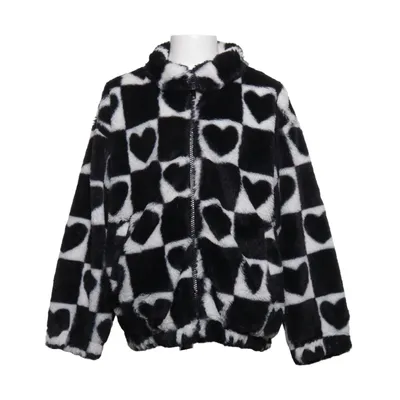 Jacket (Black, White) from Lindex Kids Polyester