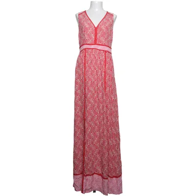 Maxi jurk (Rood, Wit) van Boden Polyester, Viscose