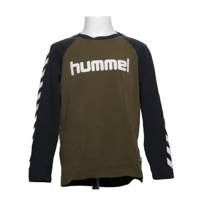 Long sleeve T-shirt (Gray, Green) from Hummel Organic cotton