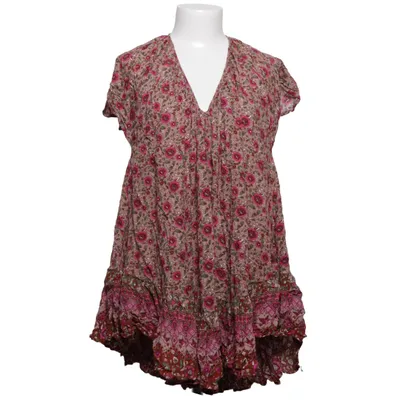 Kjole (Pink, Brun, Flerfarvet) fra Spell Viscose
