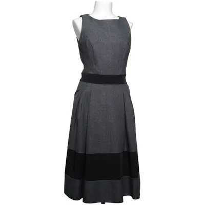 Kjole (Grå, Sort) fra Evie Polyester, Viscose