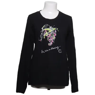 Långärmad t-shirt (Svart, Flerfärgad) från Anja Gockel London Bomull, Elastan