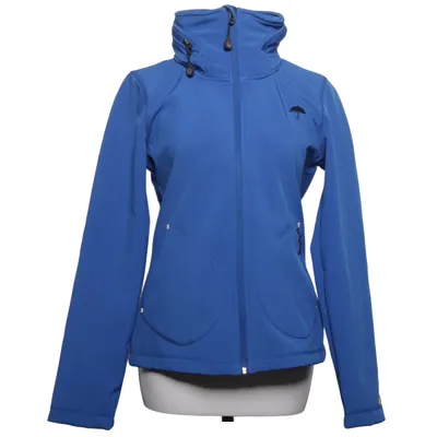 Softshell jacket (Blauw) van Schmuddelwedda Elastaan, Polyester