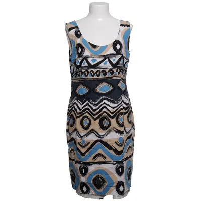 Dress (Blue, Black, Beige) from Maxwell Linen, Viscose