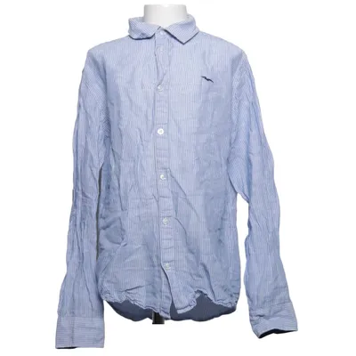 Chemise (Bleu, Blanc) de Hampton Republic Coton, Lin