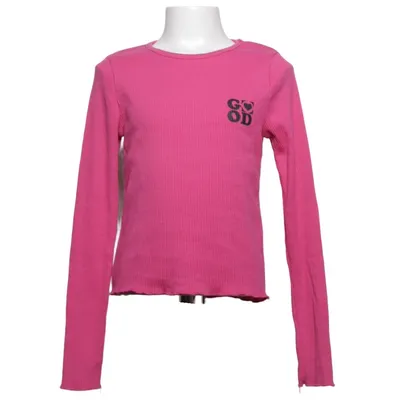 T-shirt à manches longues (Rose) de Destination Coton, Élasthane, Polyester
